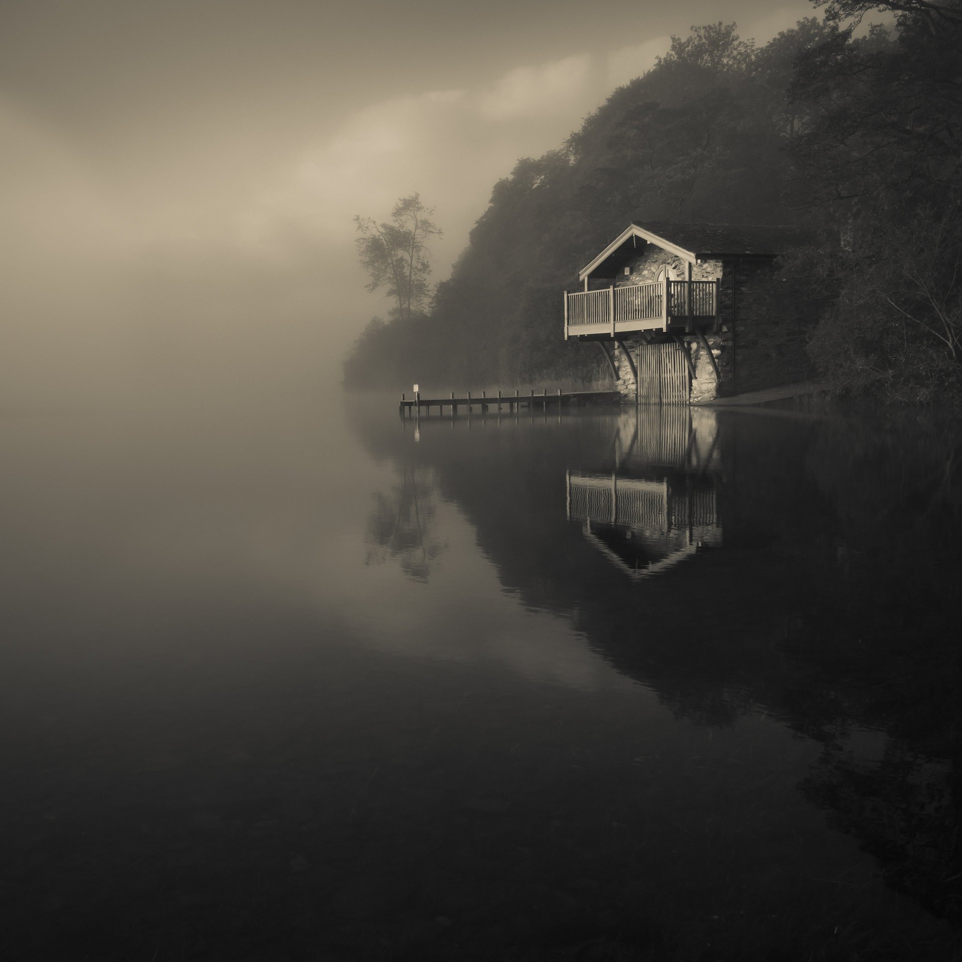 barca fiume nebbia natura oscurità