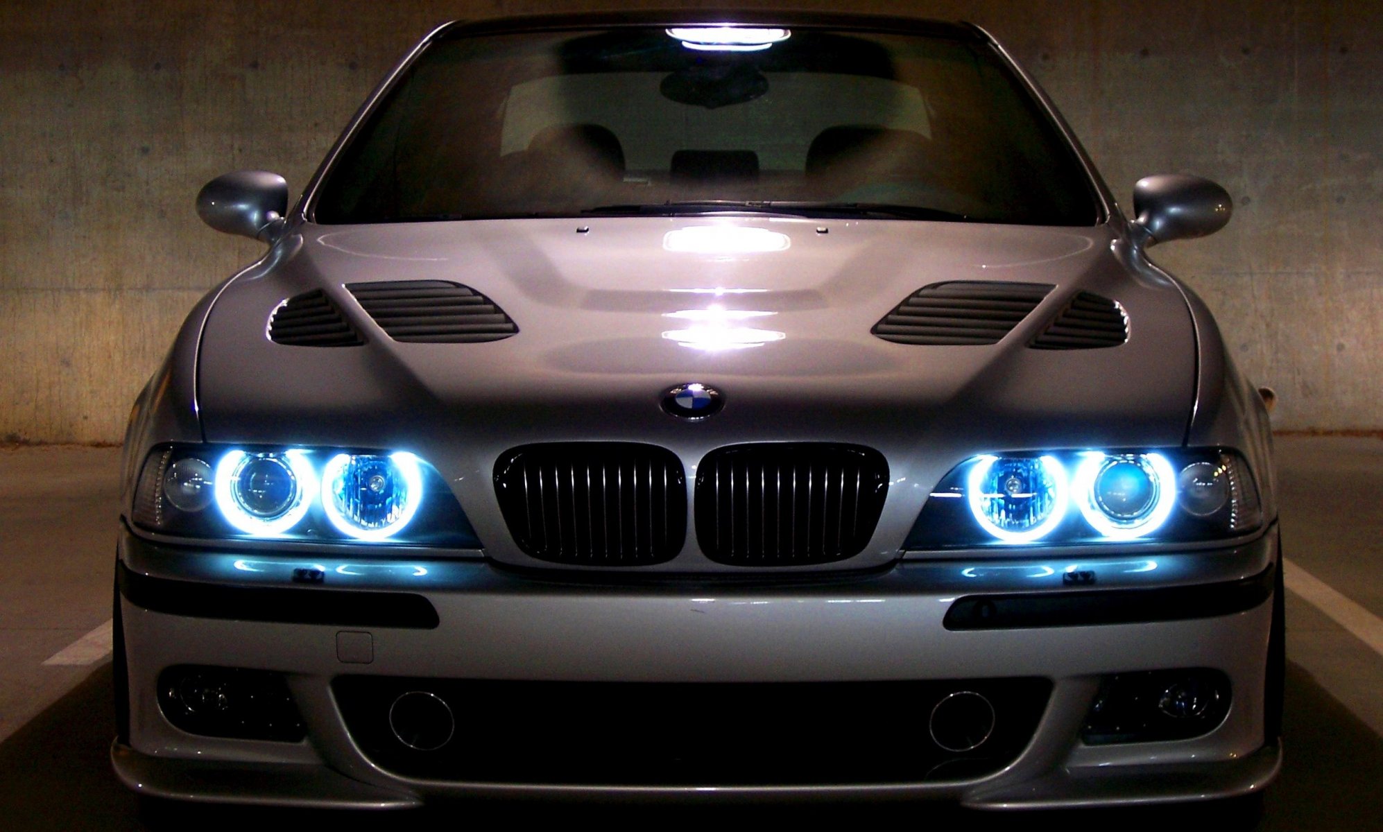 bmw boomer e39 angels eyes black machine machinery