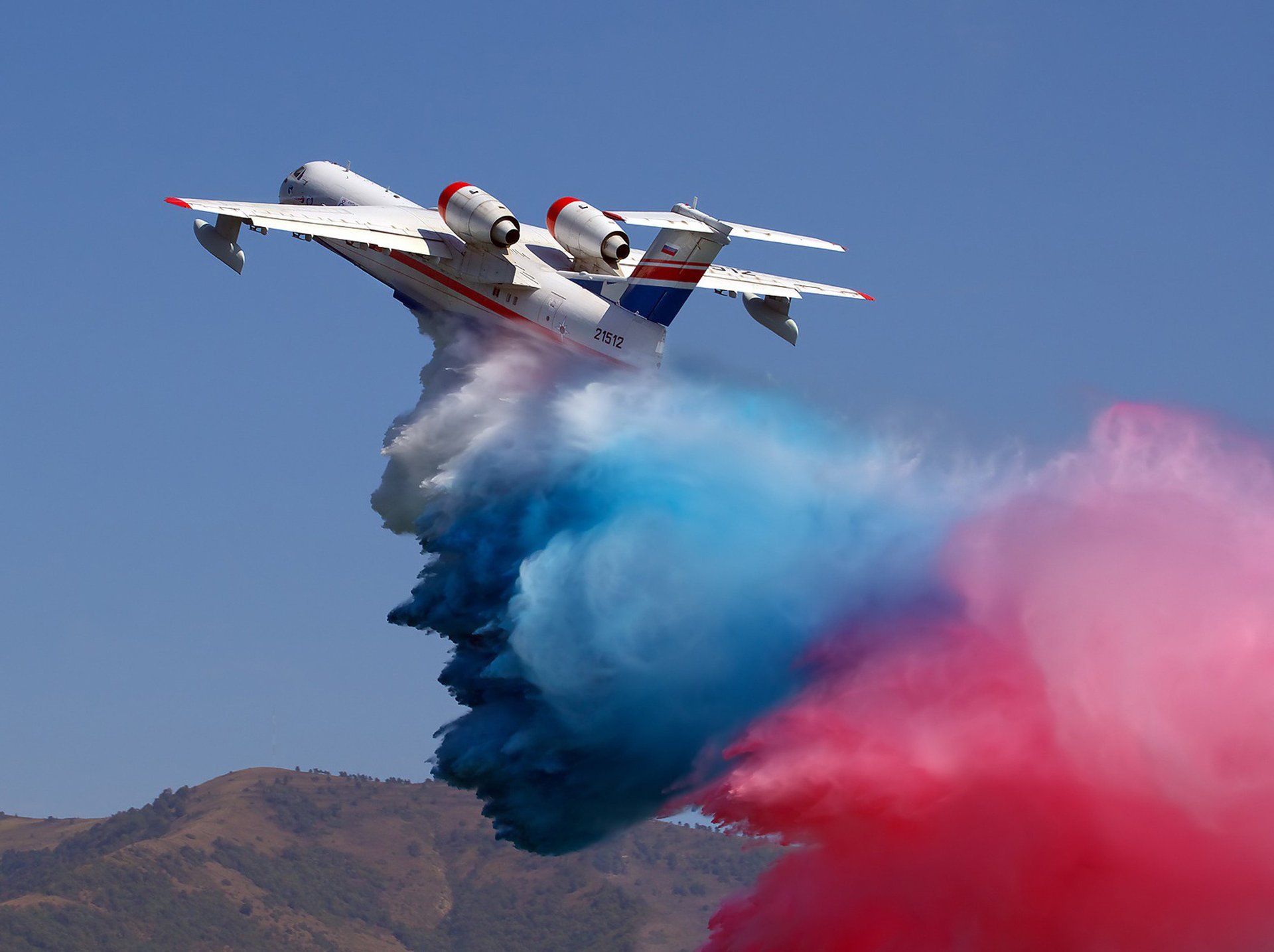 beriev be-200 moe fire