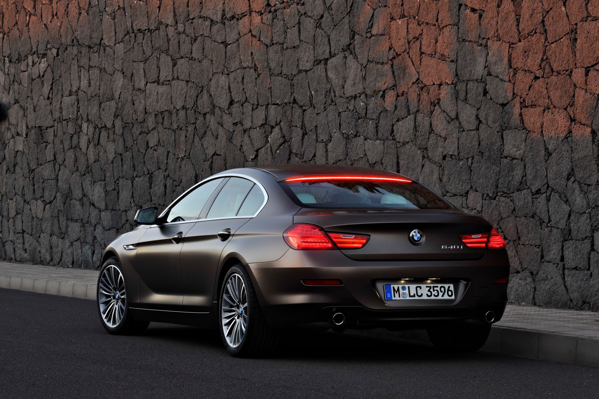 2013 bmw serii 6 gran coupe samochód samochód