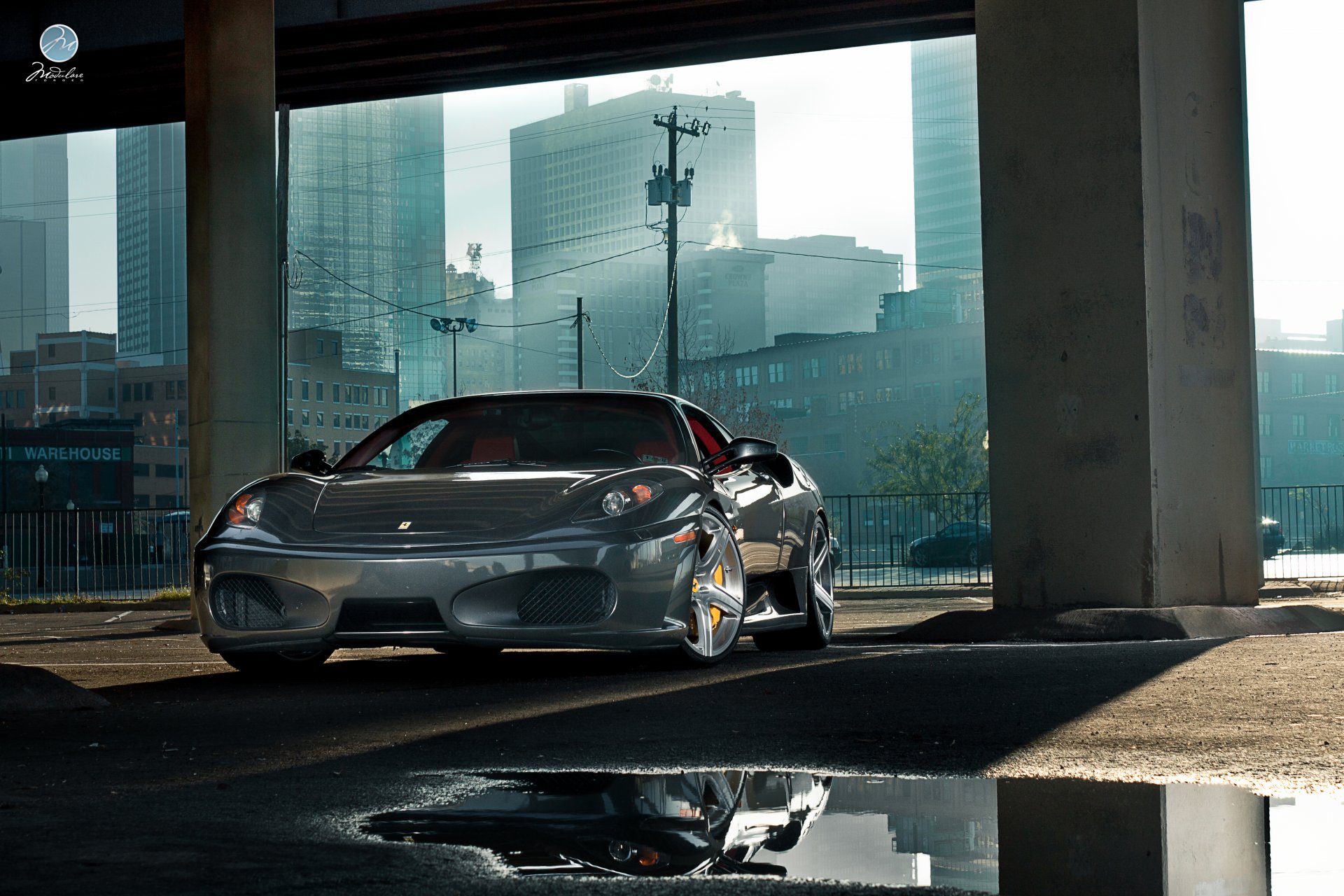 machine ferrari ferrari f430 town a pool parking