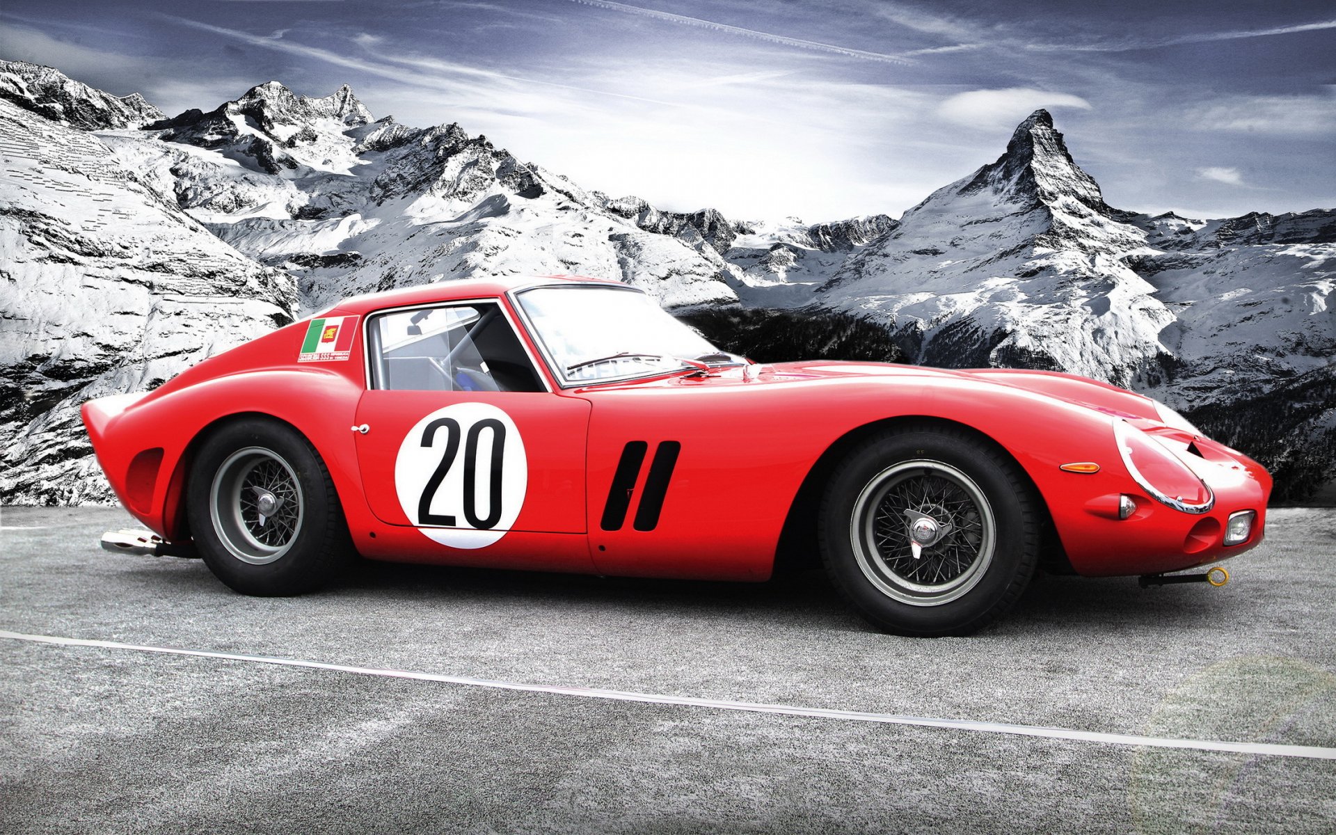 ferrari 250 gto ferrari classica montagna autowall