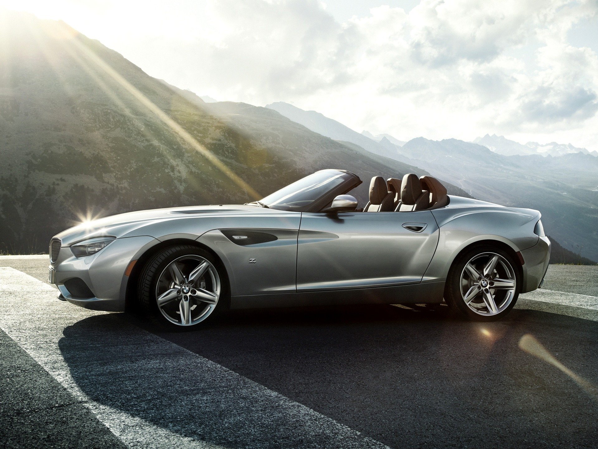 car wallpaper bmw zagato roadster 2012 desktop wallpaper new bmw zagato car beautiful mountain