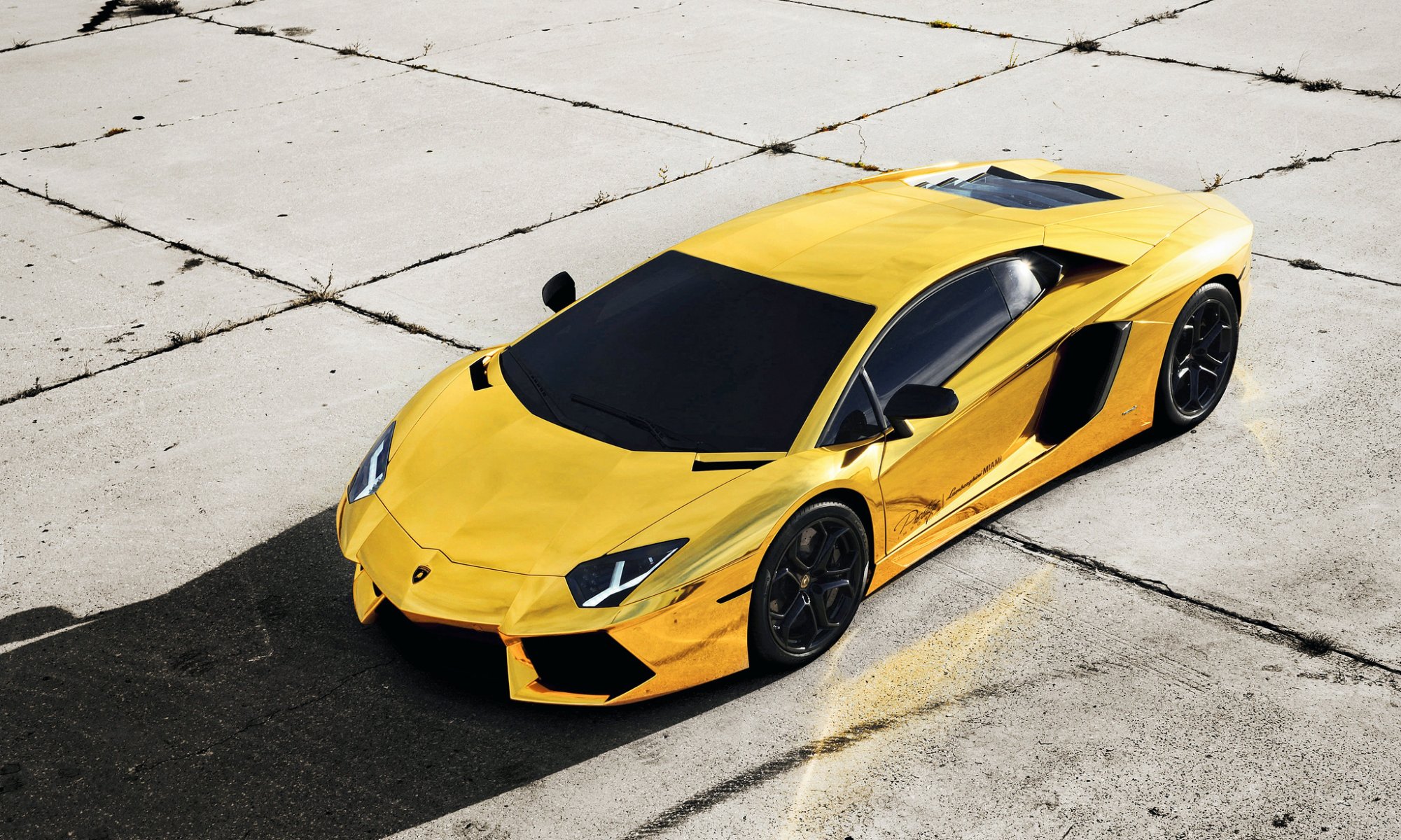 lamborghini aventador oro coches auto tuning coche deportivo