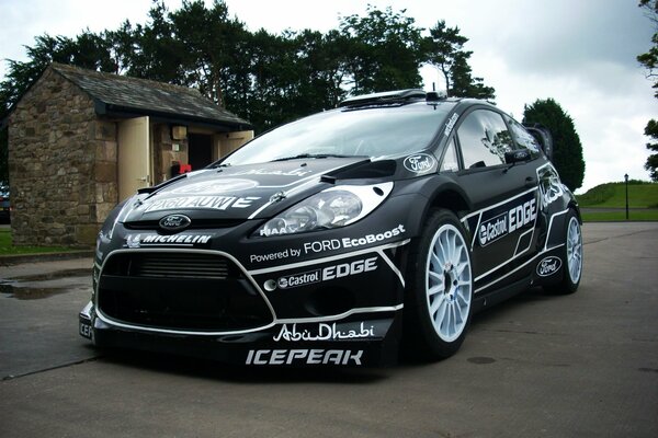 Beautiful sporty black Ford