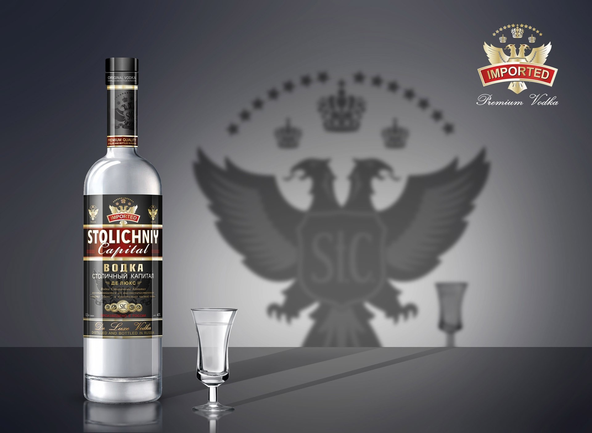 luksusowy premium wódka stolica