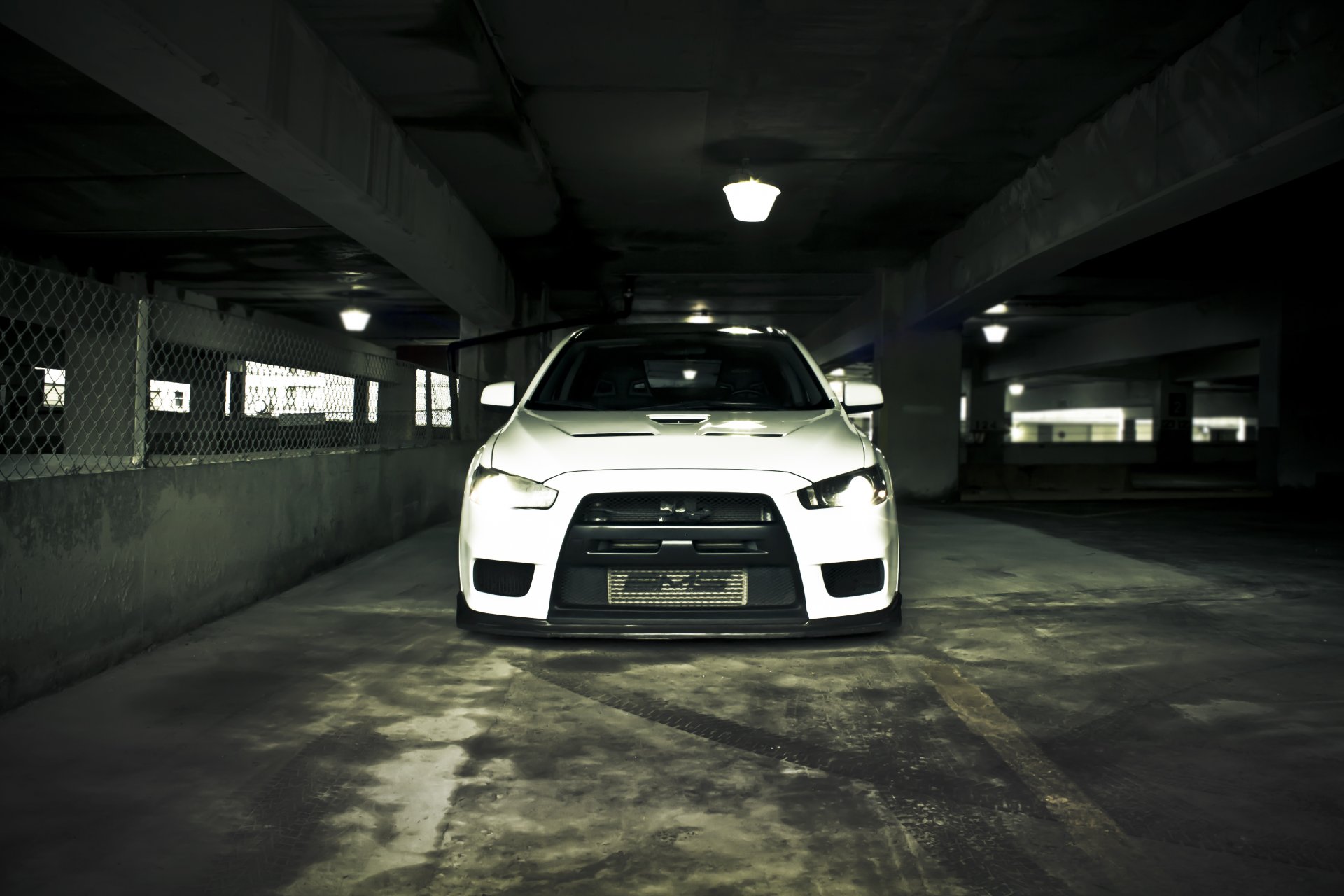 mitsubishi profession évolution evo 10 evo x blanc