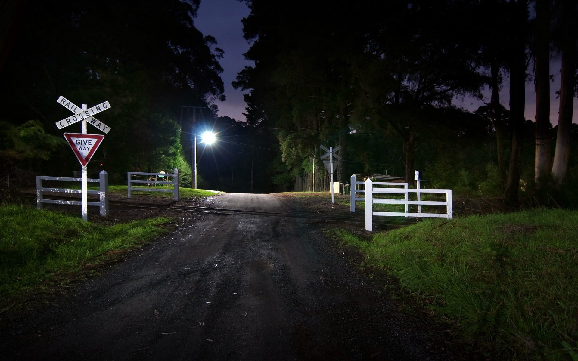 déménagement signes route nuit