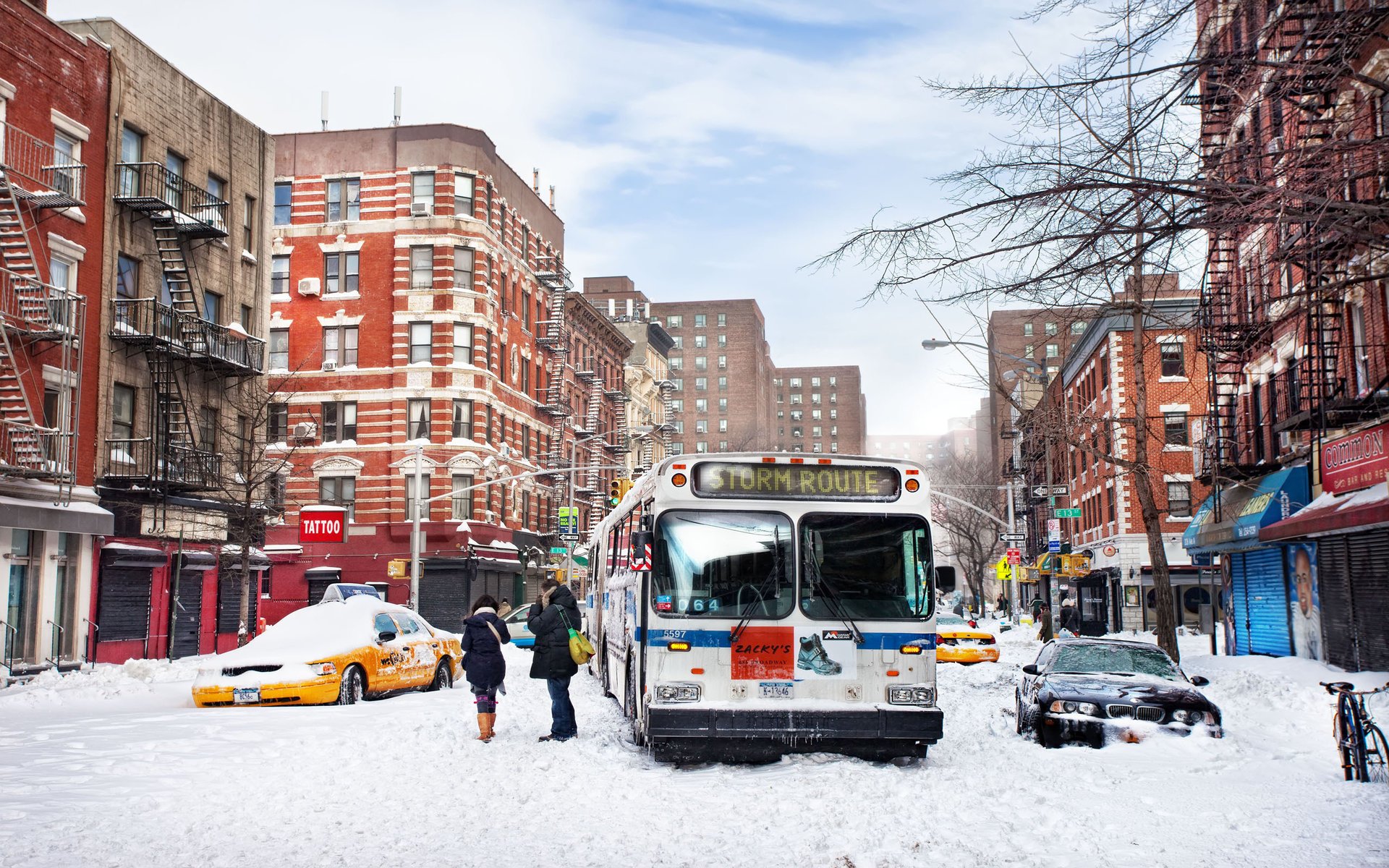 new york new york hiver neige winter usa east village snow nyc