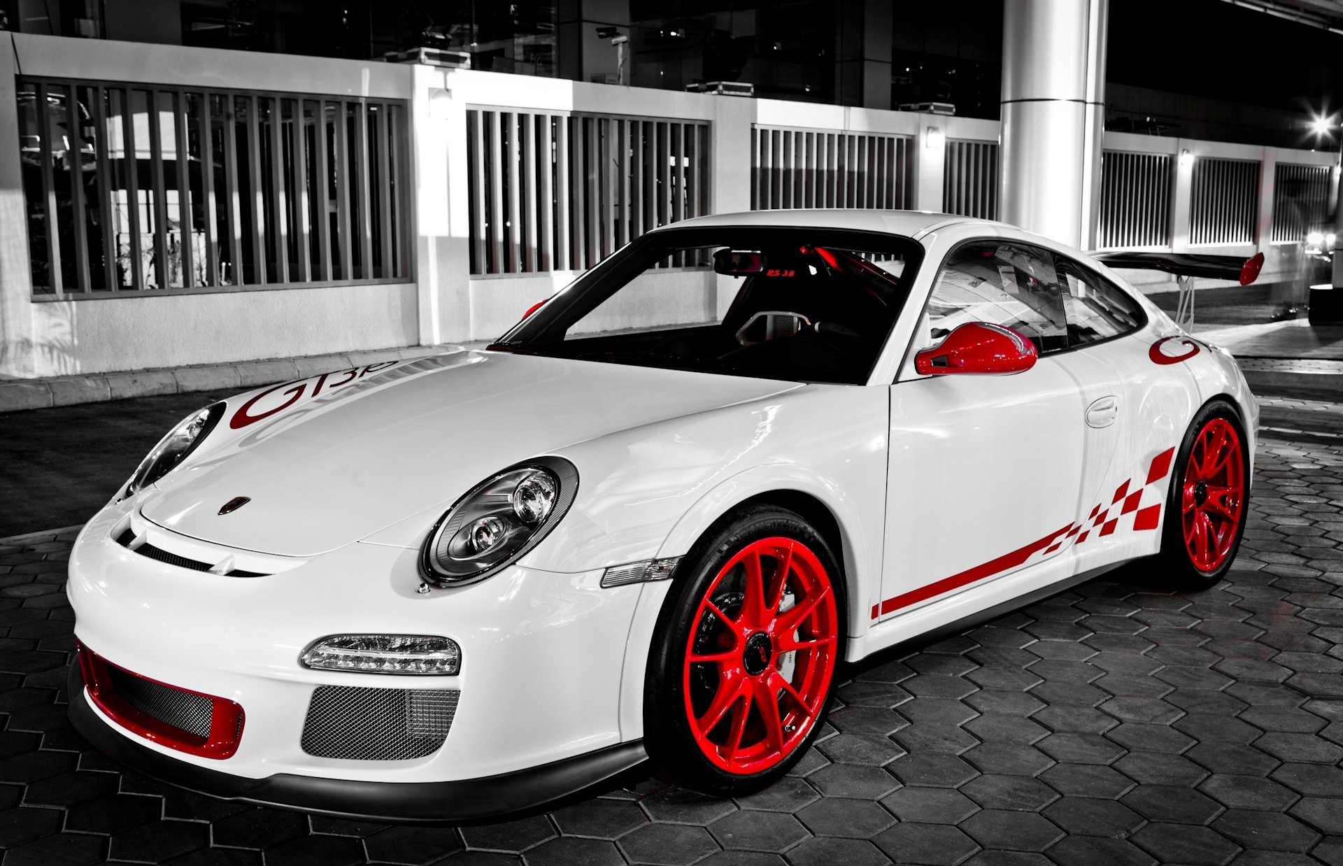 Porsche 911 gt3 RS White