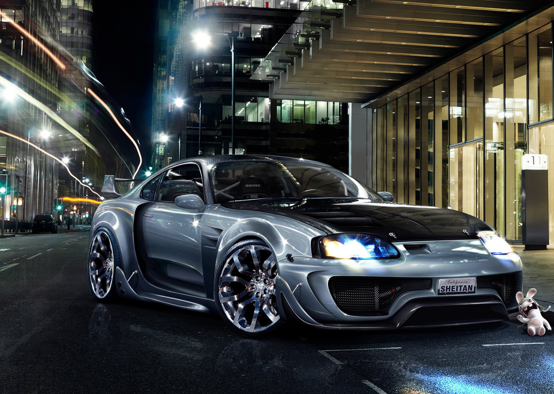 toyota supra photoshop tuning