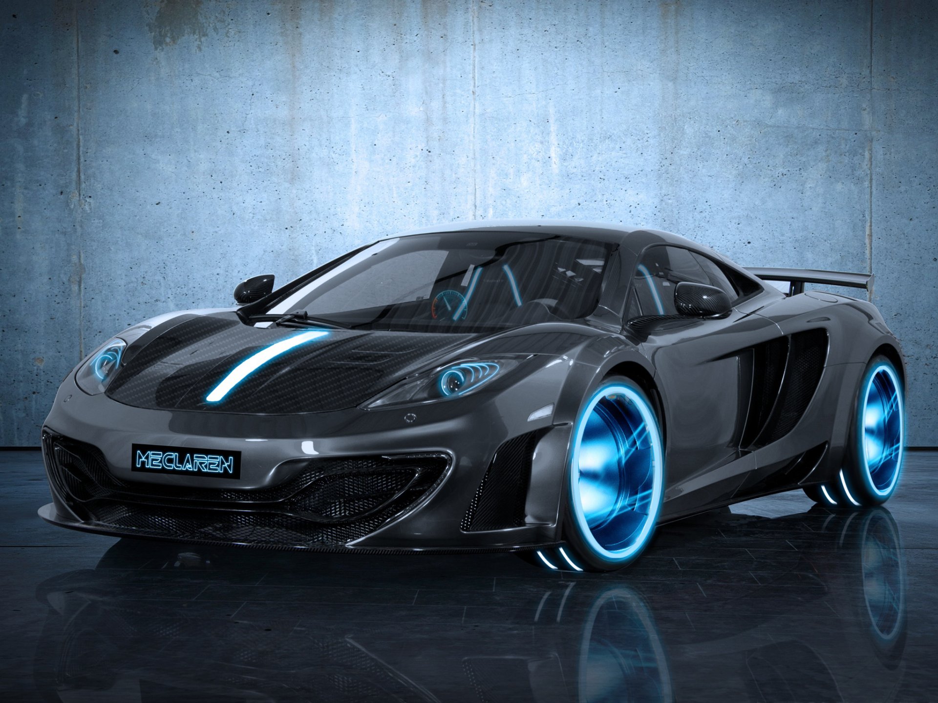 макларен mclaren mp4-12c черный электронов tr2n карбон неон