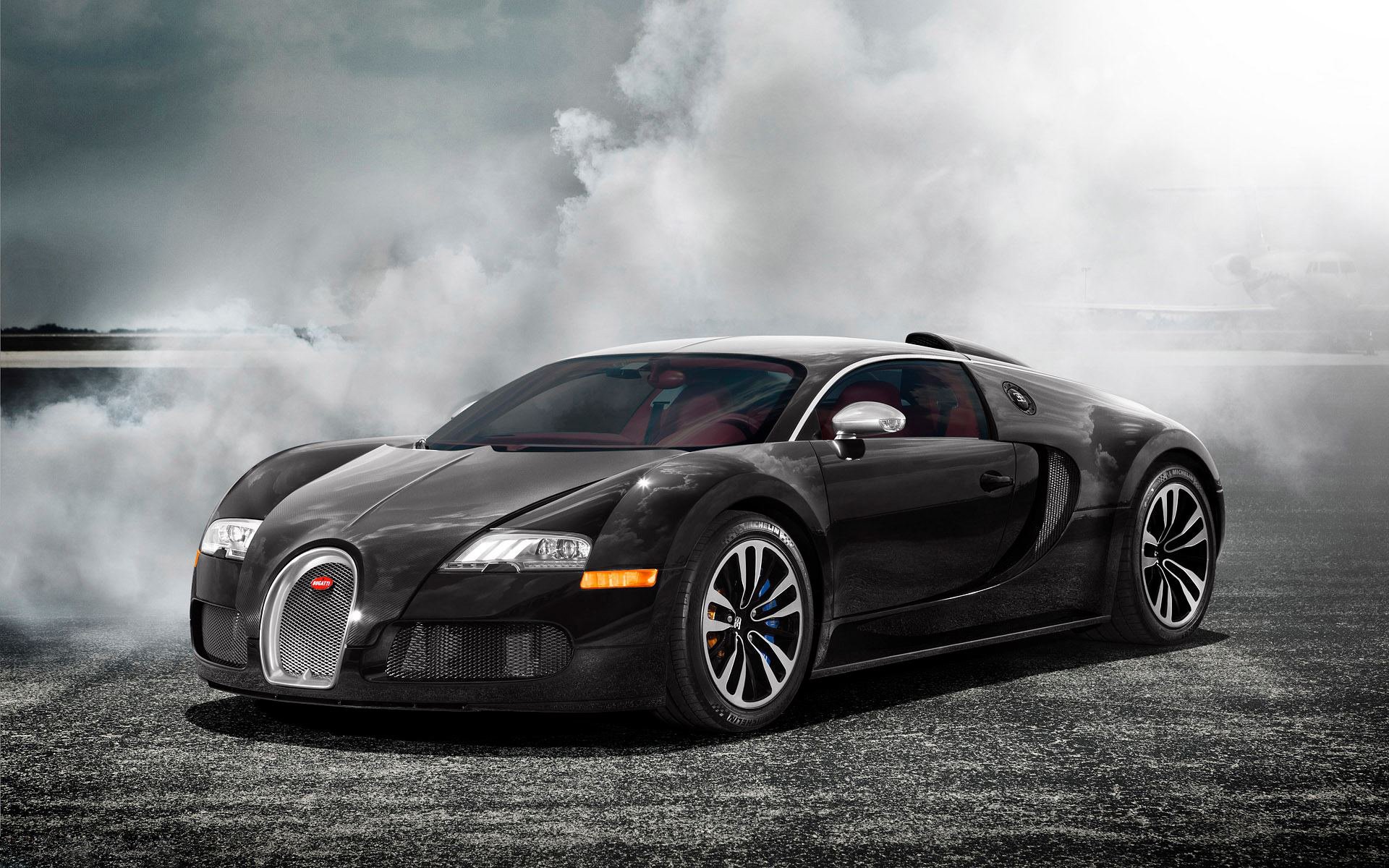 bugatti veyron bugatti superdeportivo humo autowall