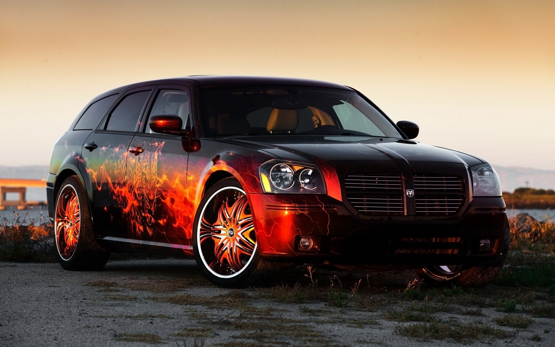 dodge magnum esquivar magnum tuning aerógrafo