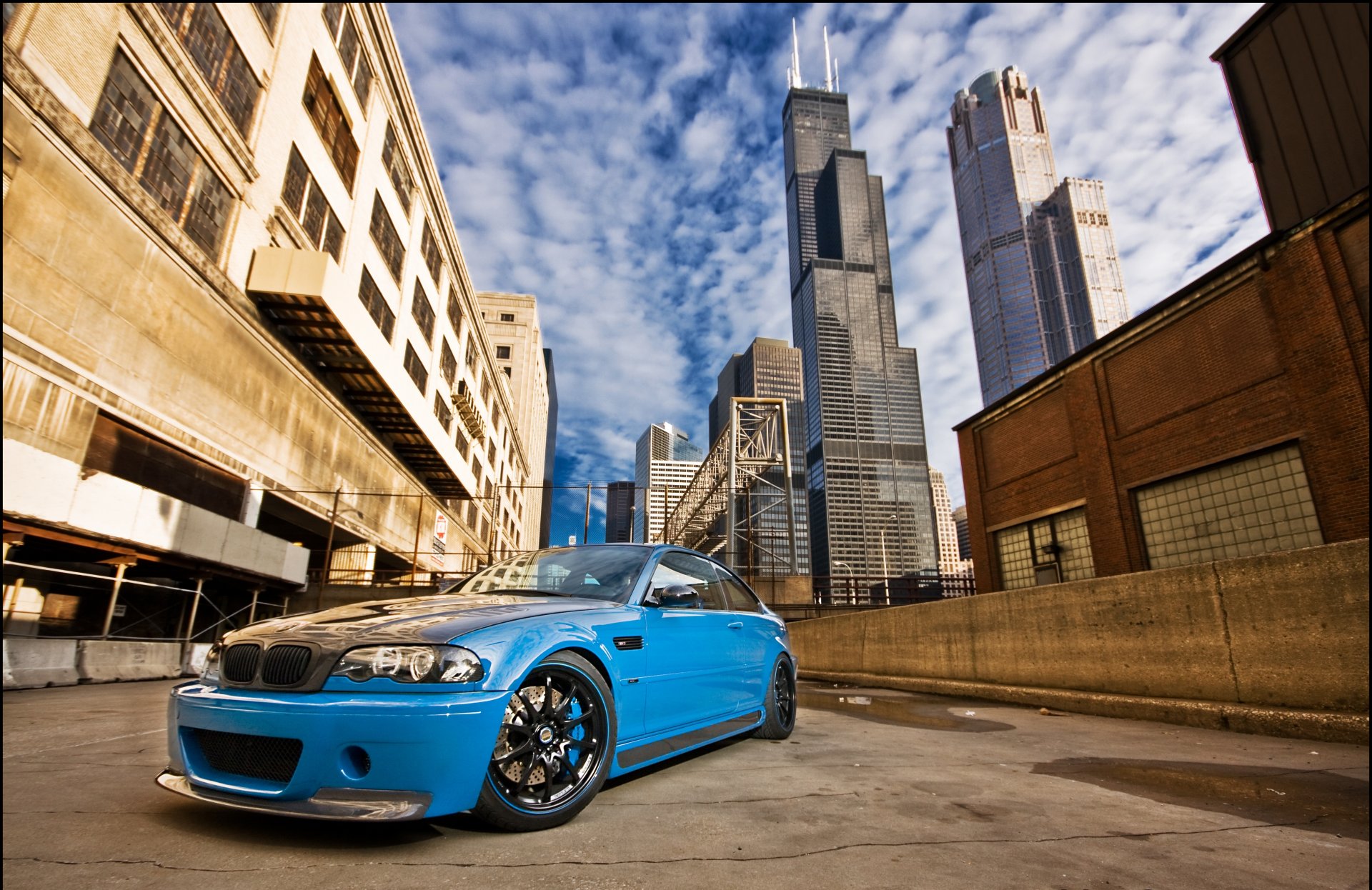 bmw m3 e46 blue bmw blue lane chicago