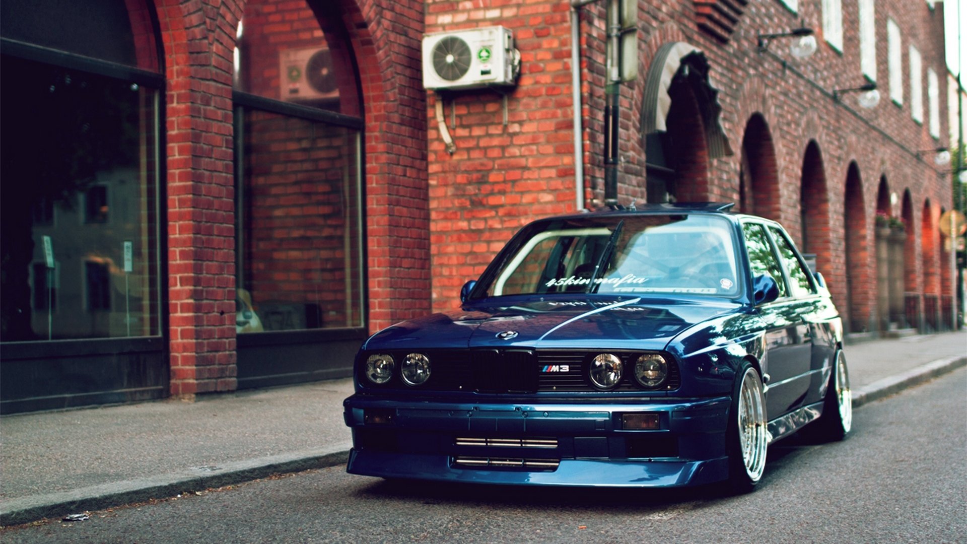 car wallpaper blue bmw m3 e30 position automotive desktop wall 1920x1080 wallpaper blue bmw e30 stancy beautiful car