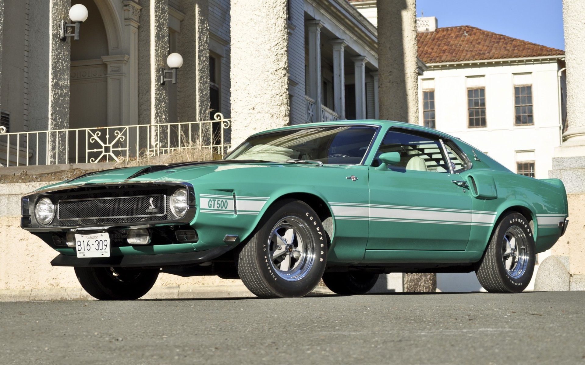 ford mustang shelby gt500 gt500 anteriore muscle car muscle car turchese classico casa