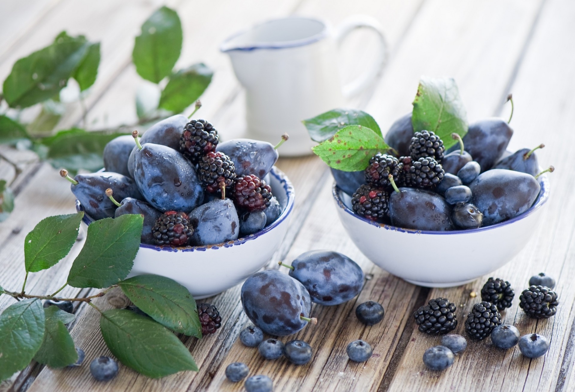 plum sheet berries blackberry