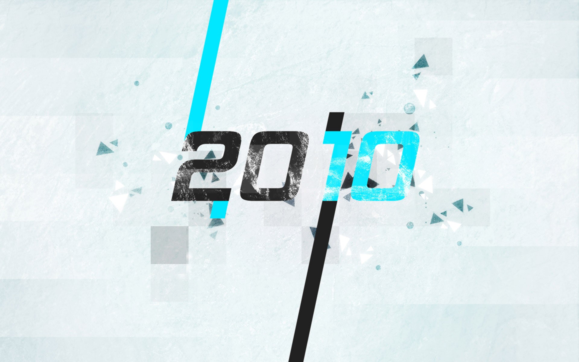 2010 new year the particles black blue grey