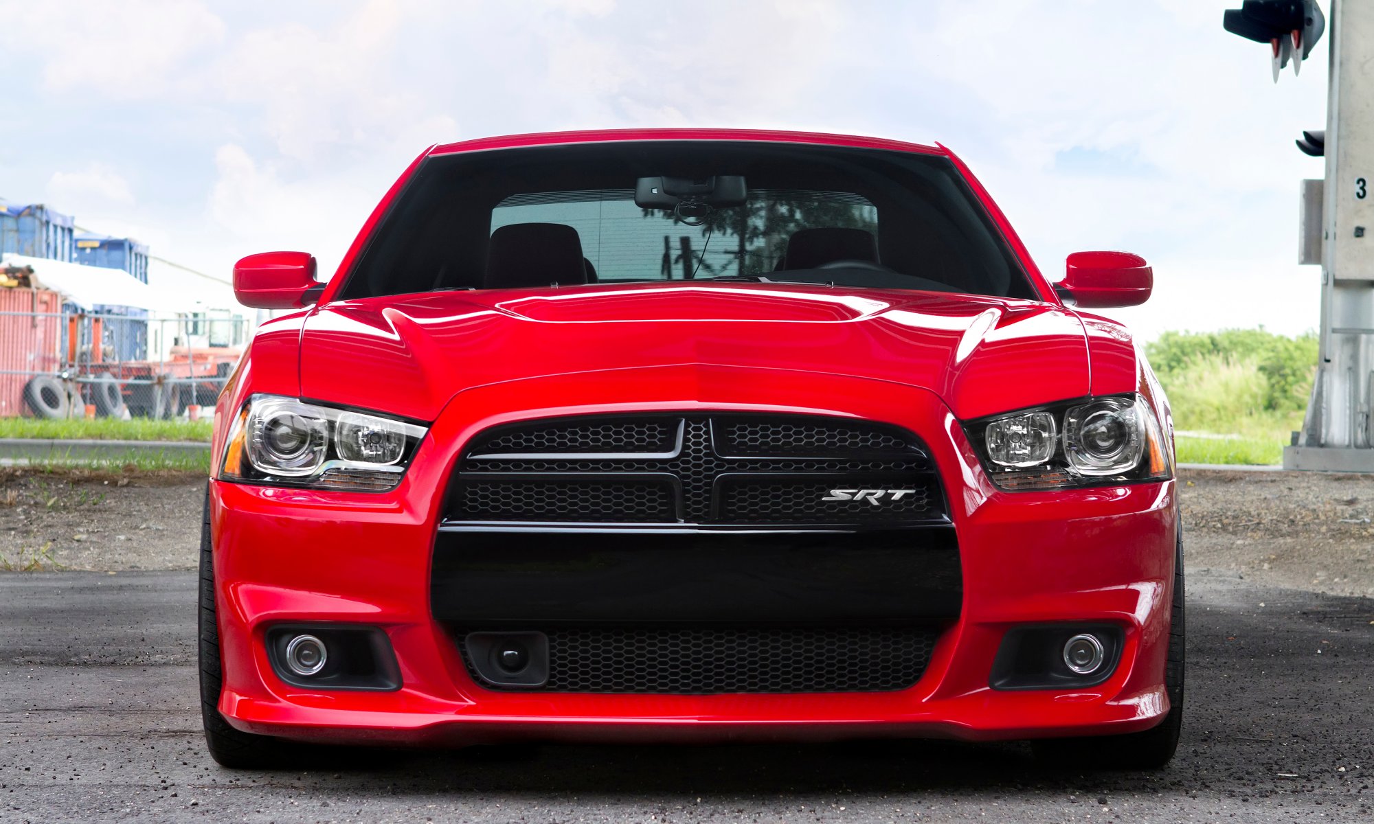 dodge charger srt8 car machinery tuning red to