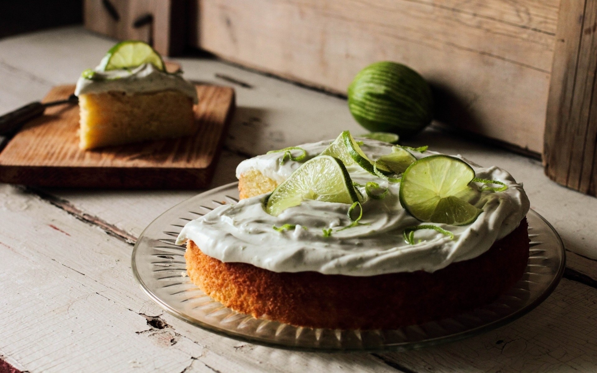 gâteau crème citron vert