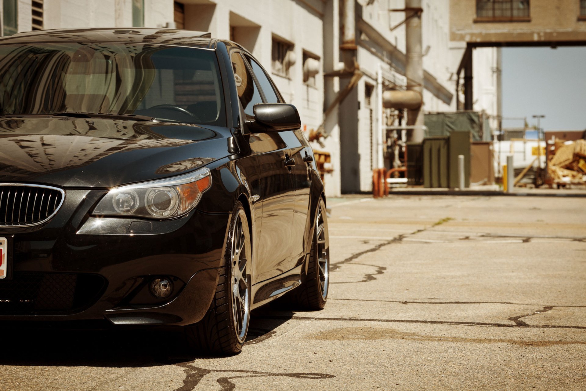 bmw série 5 e60 noir bmw avant