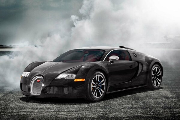 Fast supercar supercar Bugatti