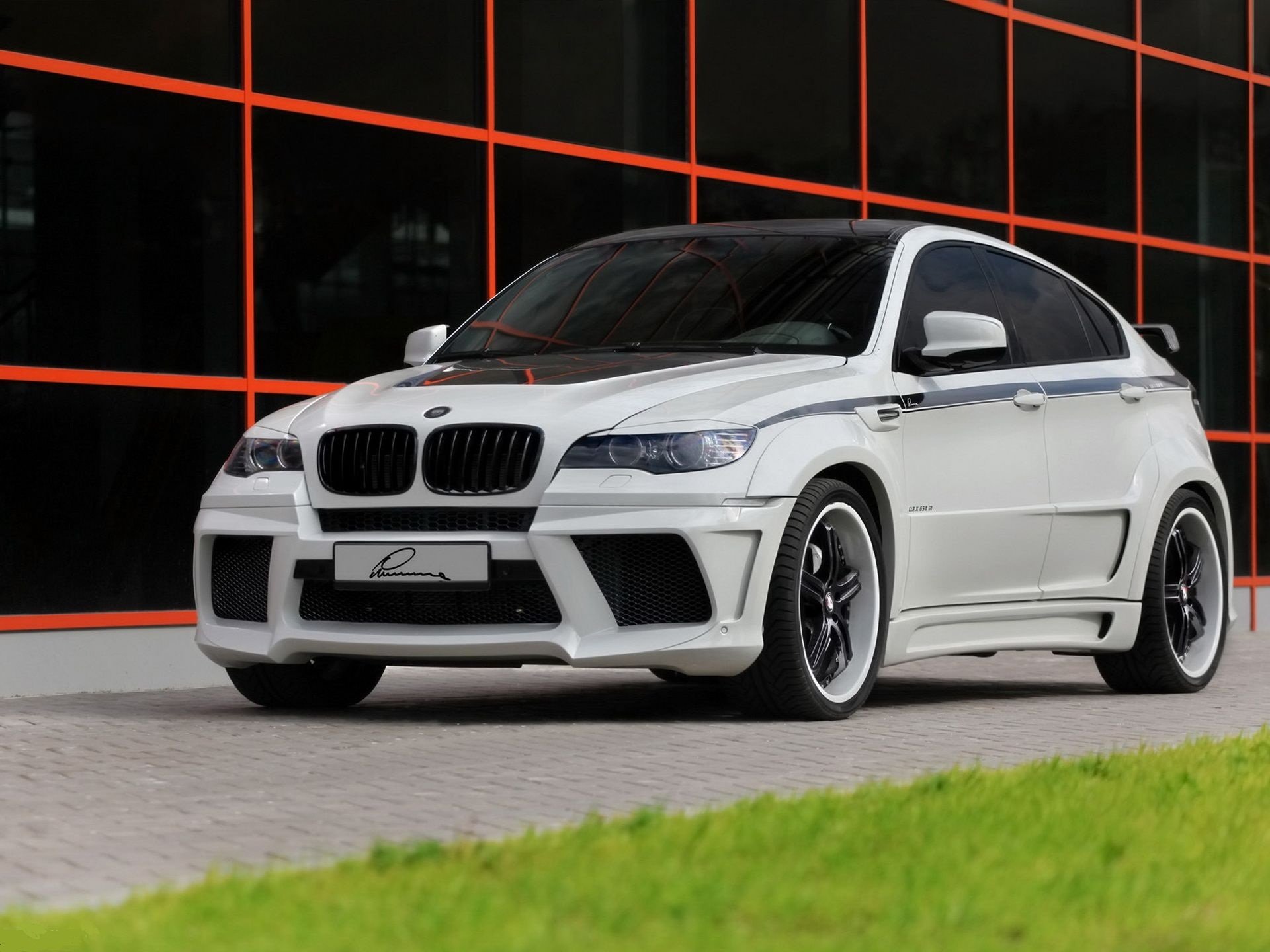 bmw x6 blanc