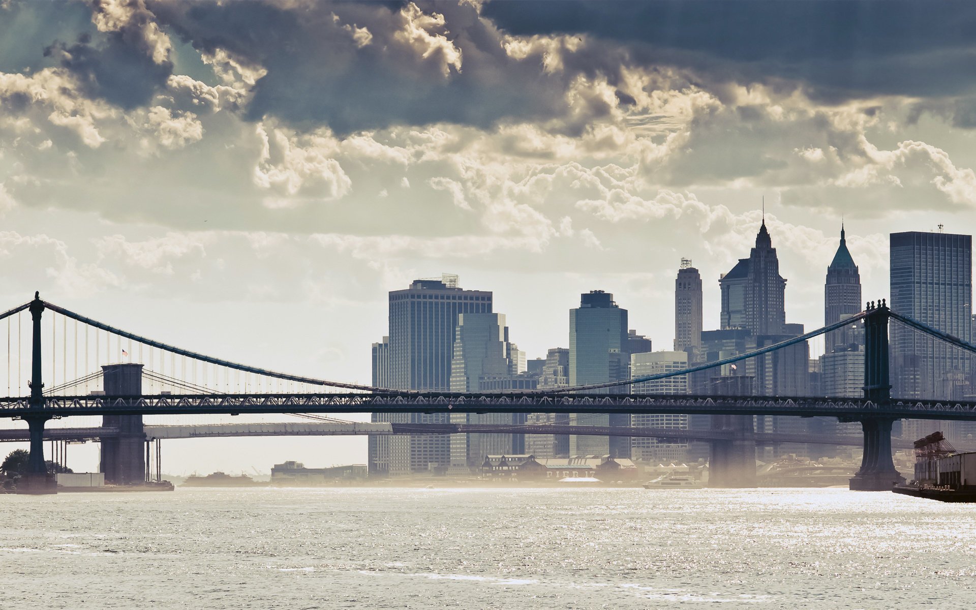 new york nyc nueva york manhattan bridge manhattan