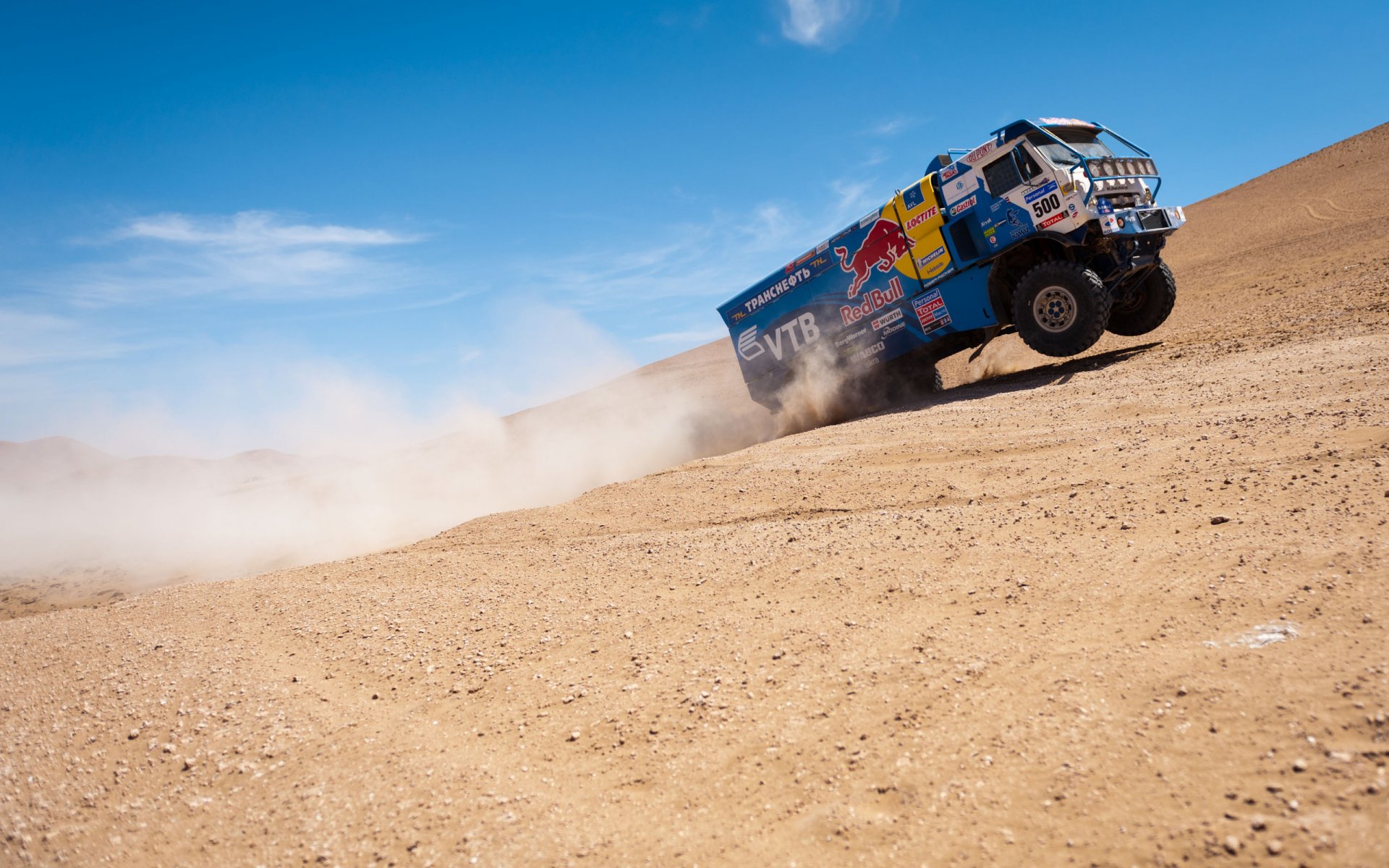 kamaz rajd paryż-dakar przyroda