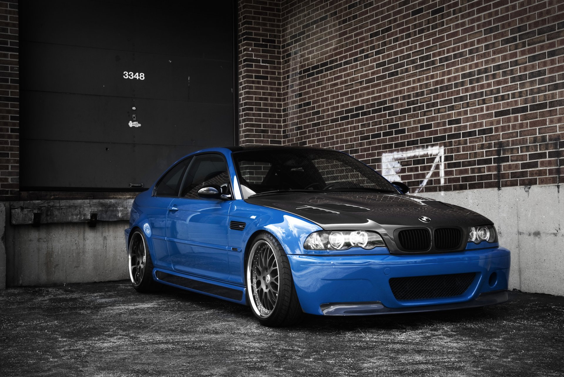 bmw m3 e46 bleu bmw capot en carbone