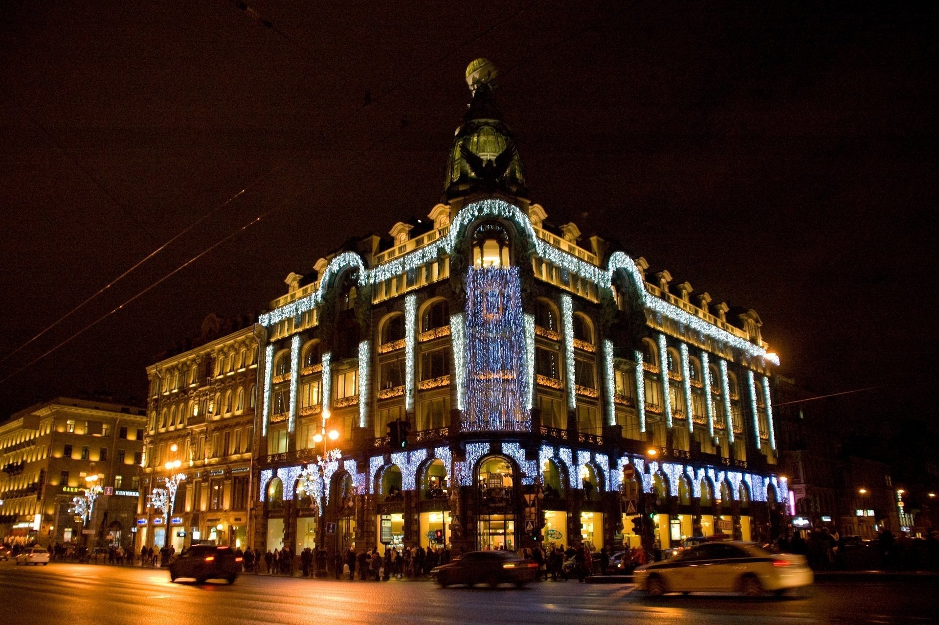 dom singera sankt petersburg noc