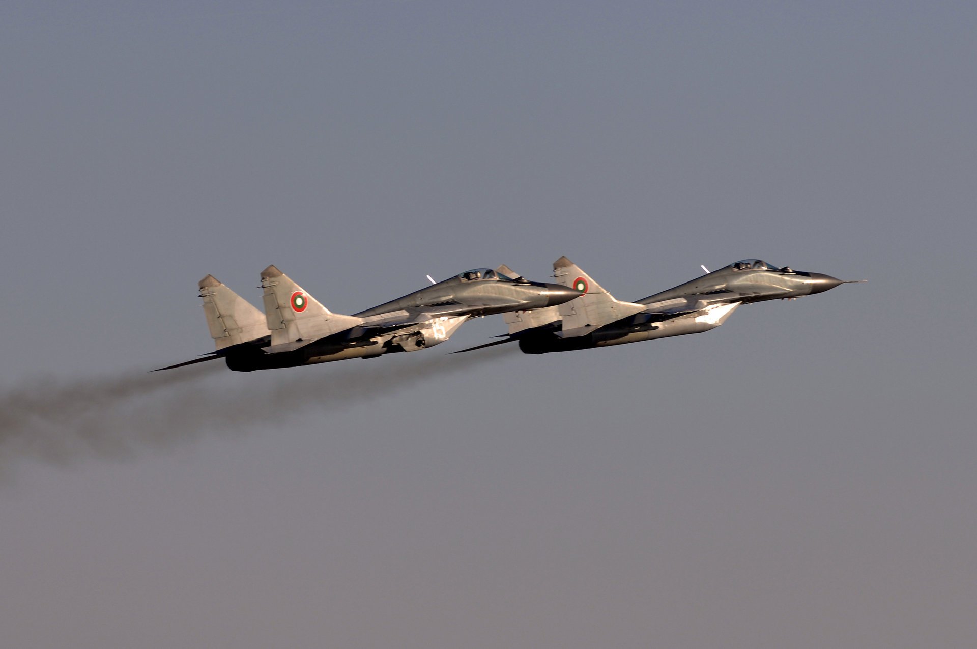 mig-29 volo cielo combattente