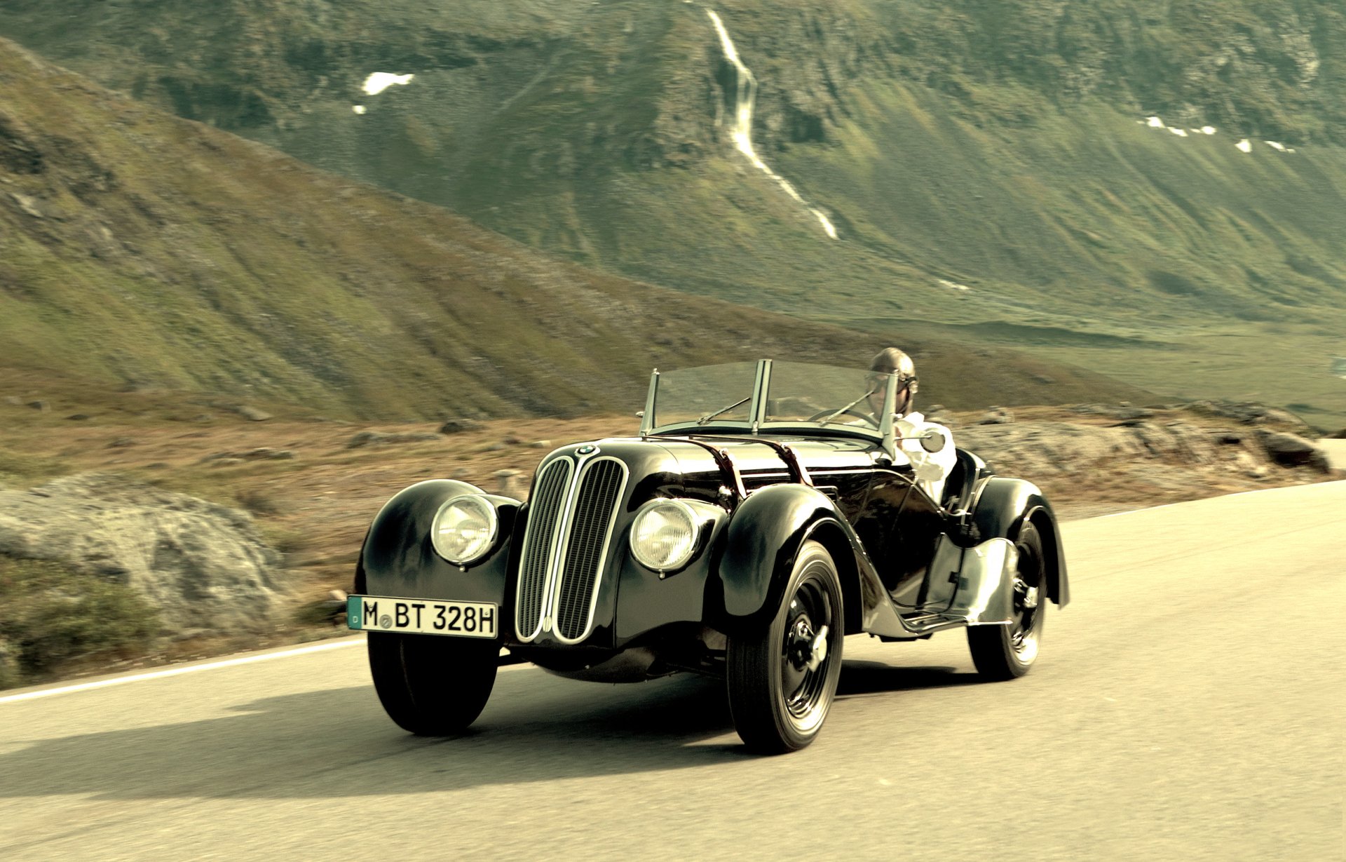 bmw rareza viejo carretera montaña