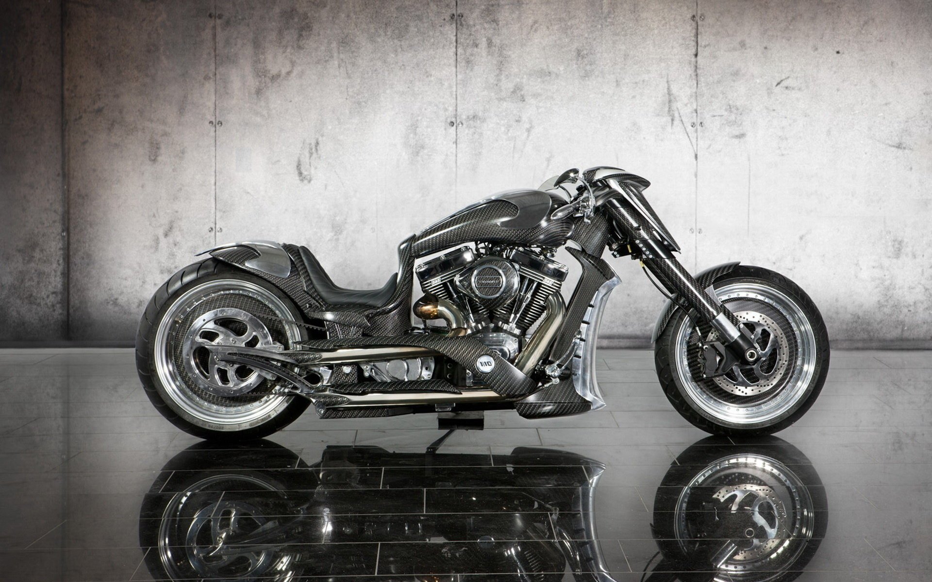 bicycle 2011 mansory zapico custom bike motorcycle custom bike carbon fiber gray mirror tile