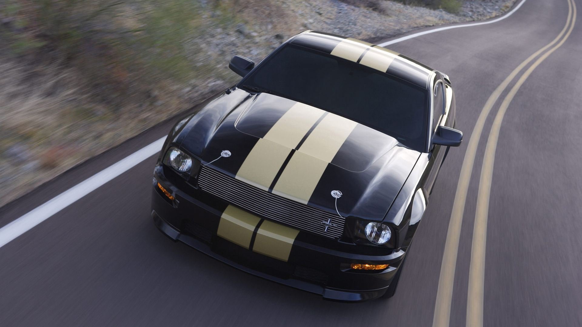 mustang shelby gt-h potencia carretera velocidad