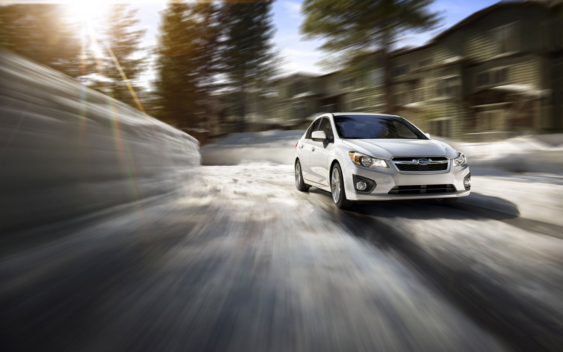 ubaru impreza invierno velocidad sol