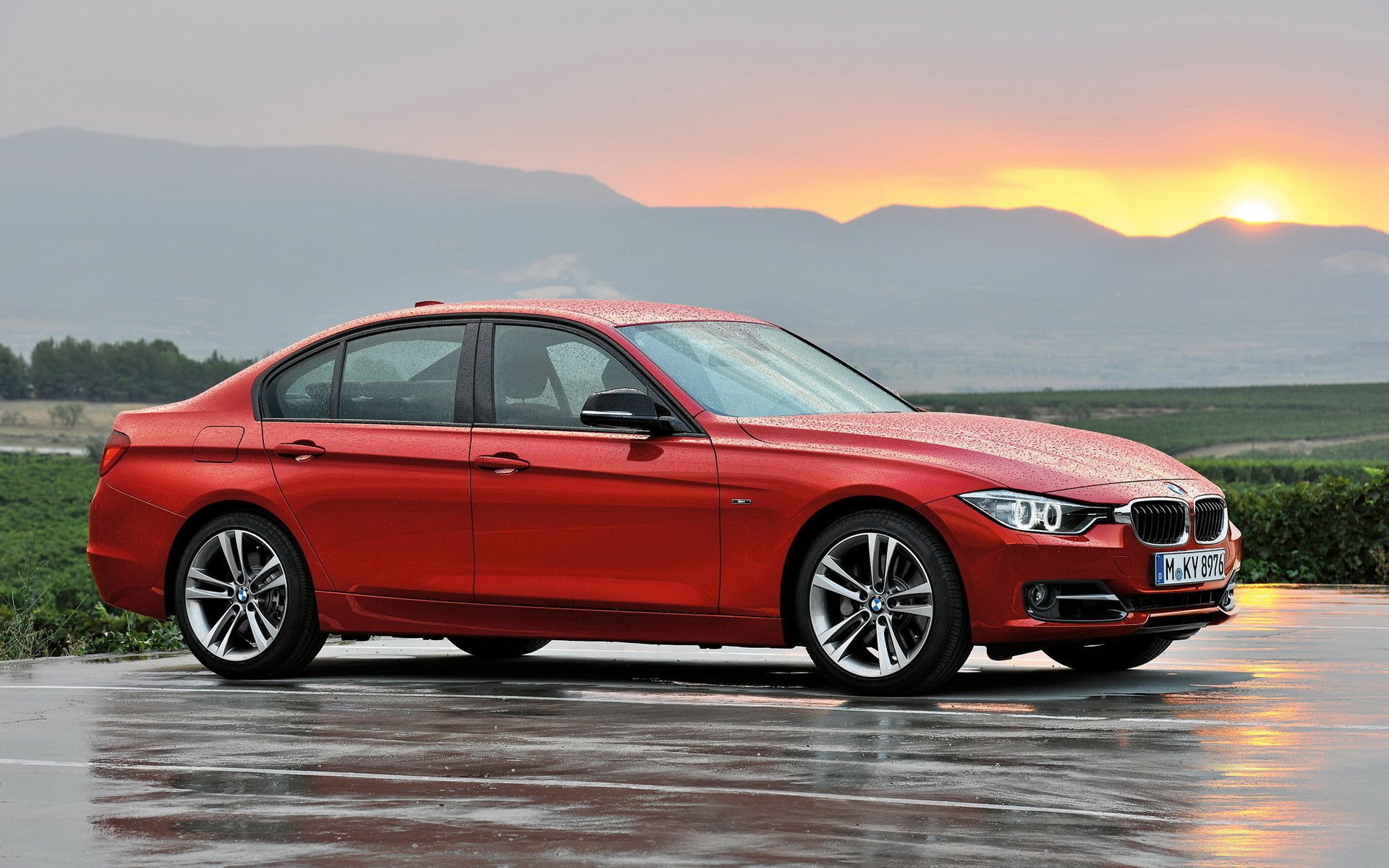 bmw boomer 3-series f30 rain