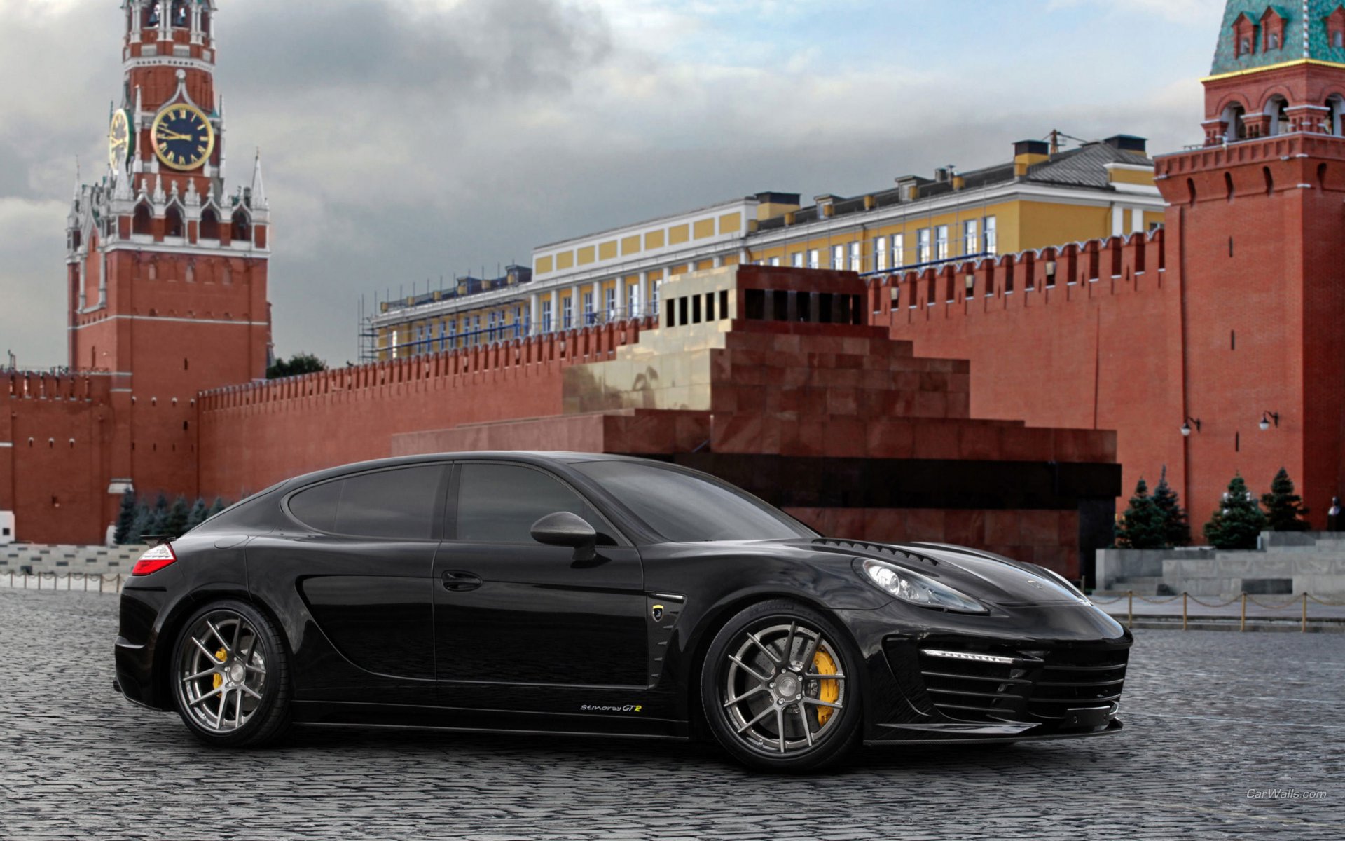 porsche panamera moscú kremlin