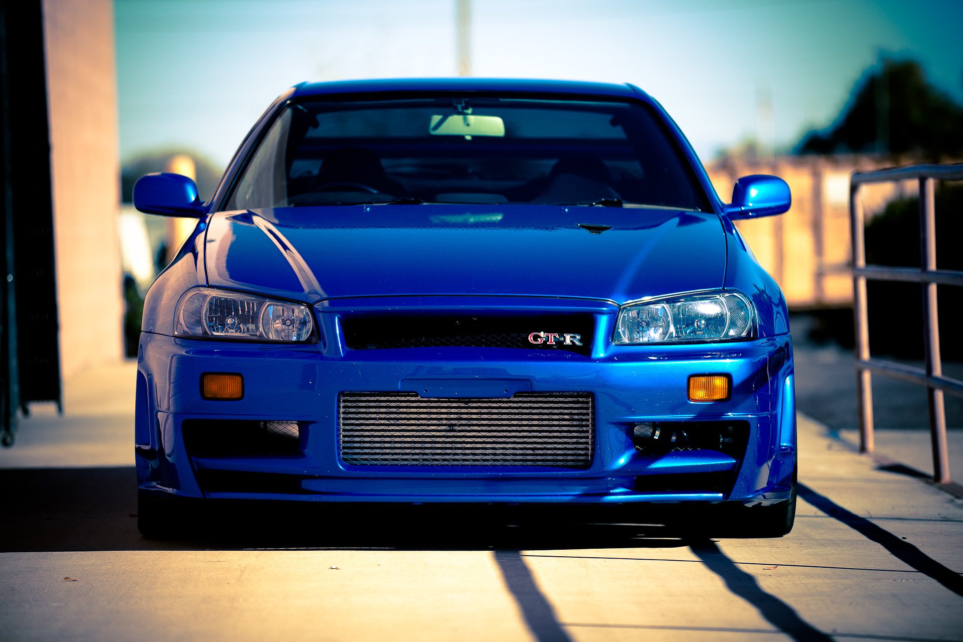 nissan horizon r34 gt-r bleu nissan skyline