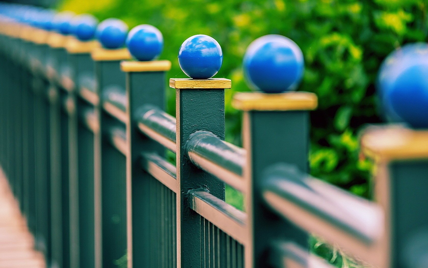 puente barandilla macro