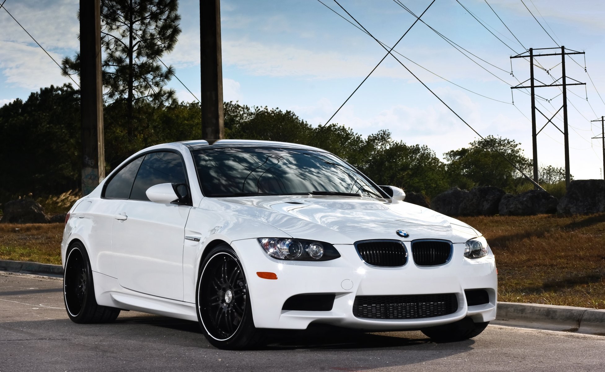 bmw m3 e92 ruote bianco bmw cerchi linea di alimentazione