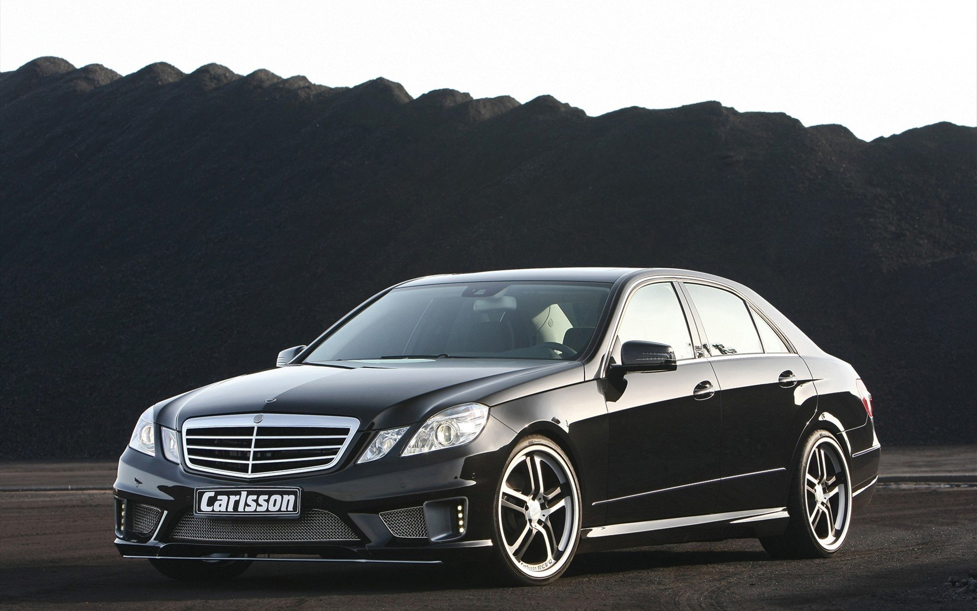 mercedes carisson drives black