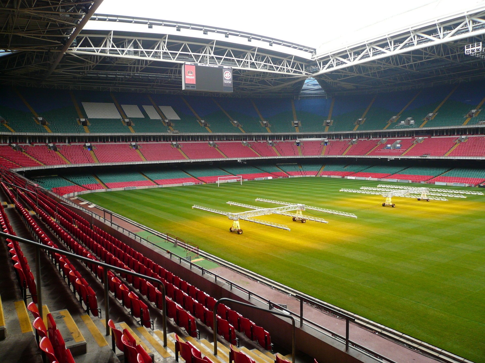 cardiff cardiff millennium stadium millennium stadion wales walia