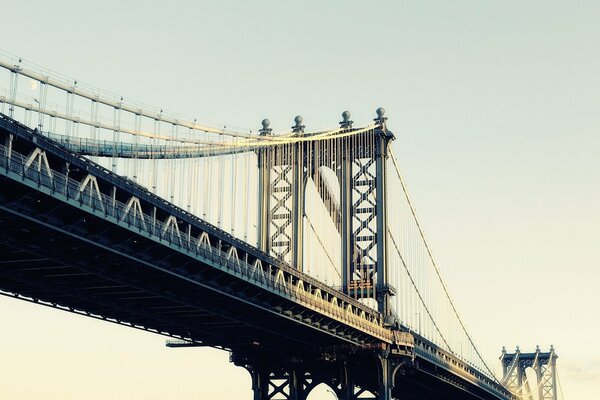 Pont de New York menant au rêve