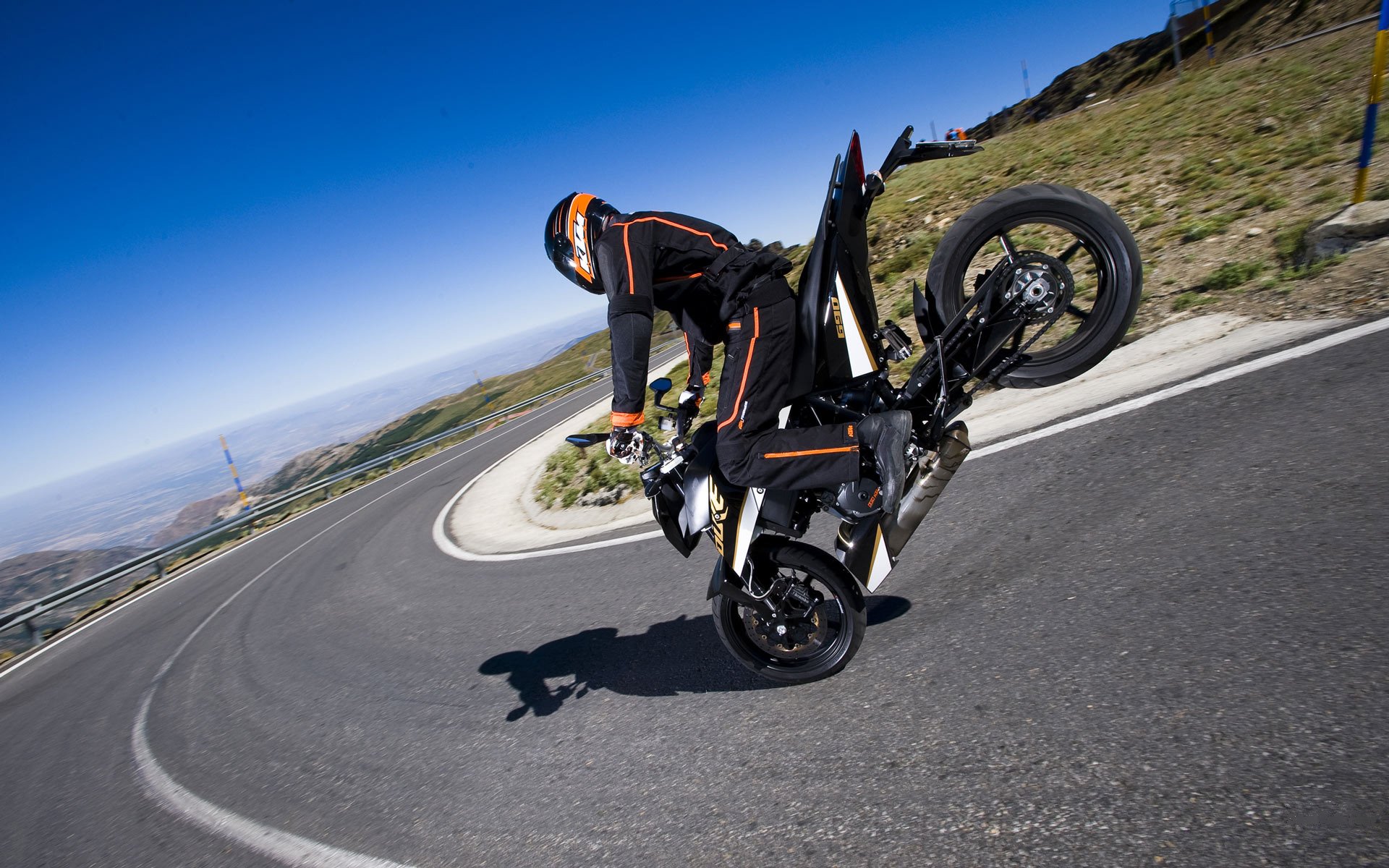 ktm 690 duke fahrräder straße stunts motorräder 1920x1200