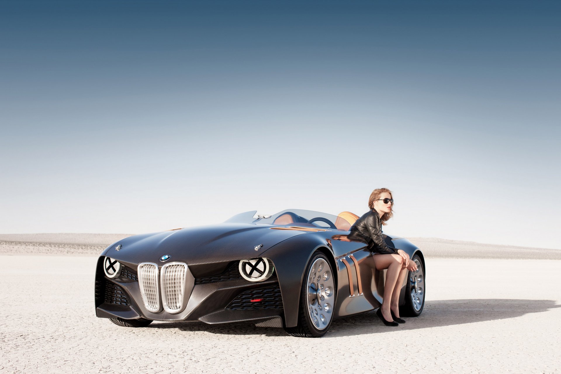 background plain sands bmw convertible drives sports car body cfrp carbon bmw 328 hommage concept blonde sitting