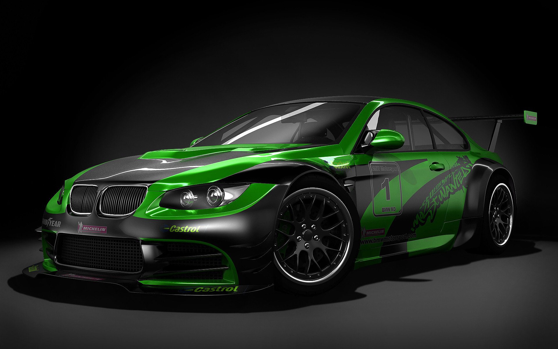 bmw m3 gtr estudio negro