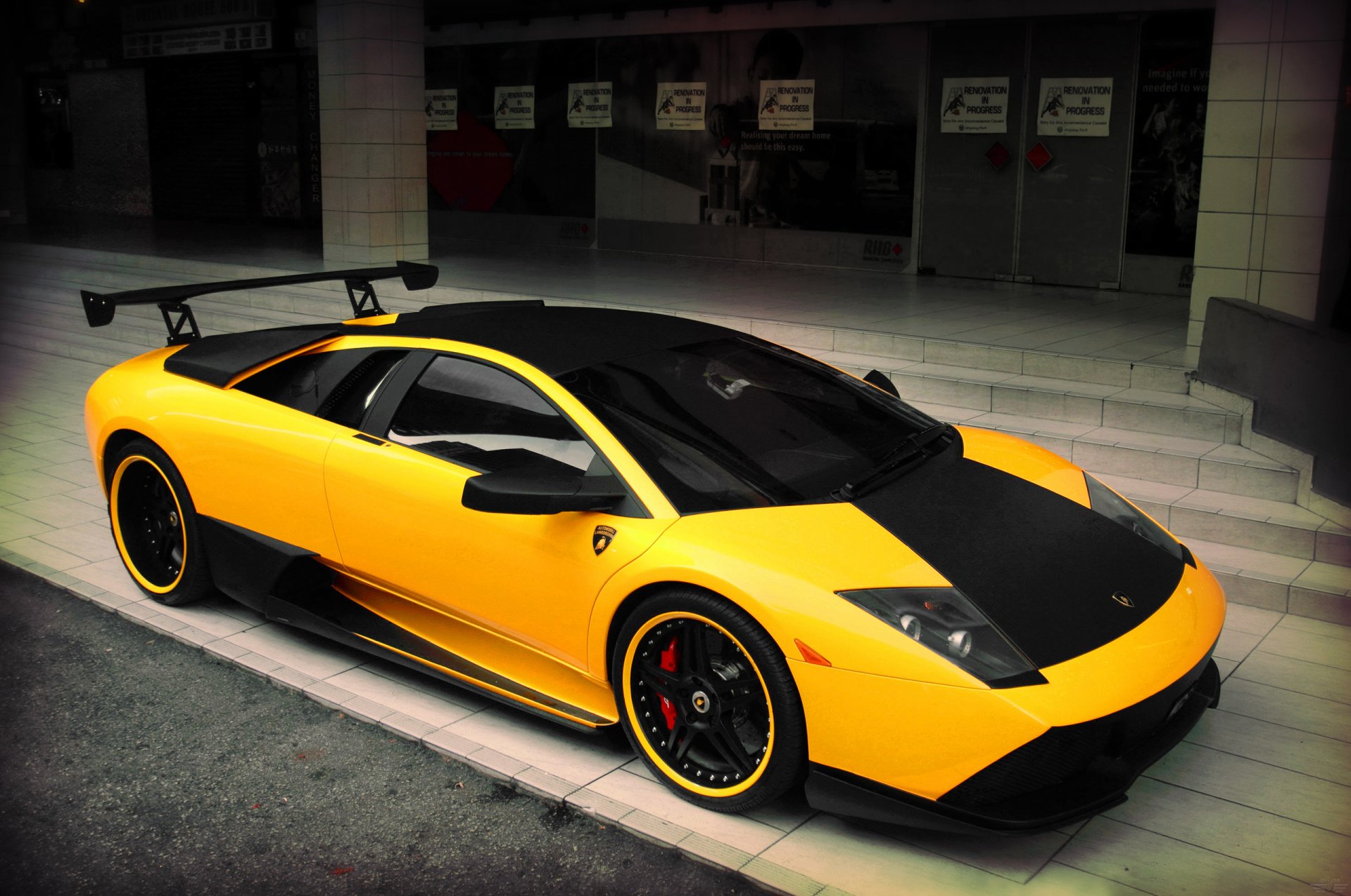 lamborghini murcielago hamann messa a punto avviso spoiler