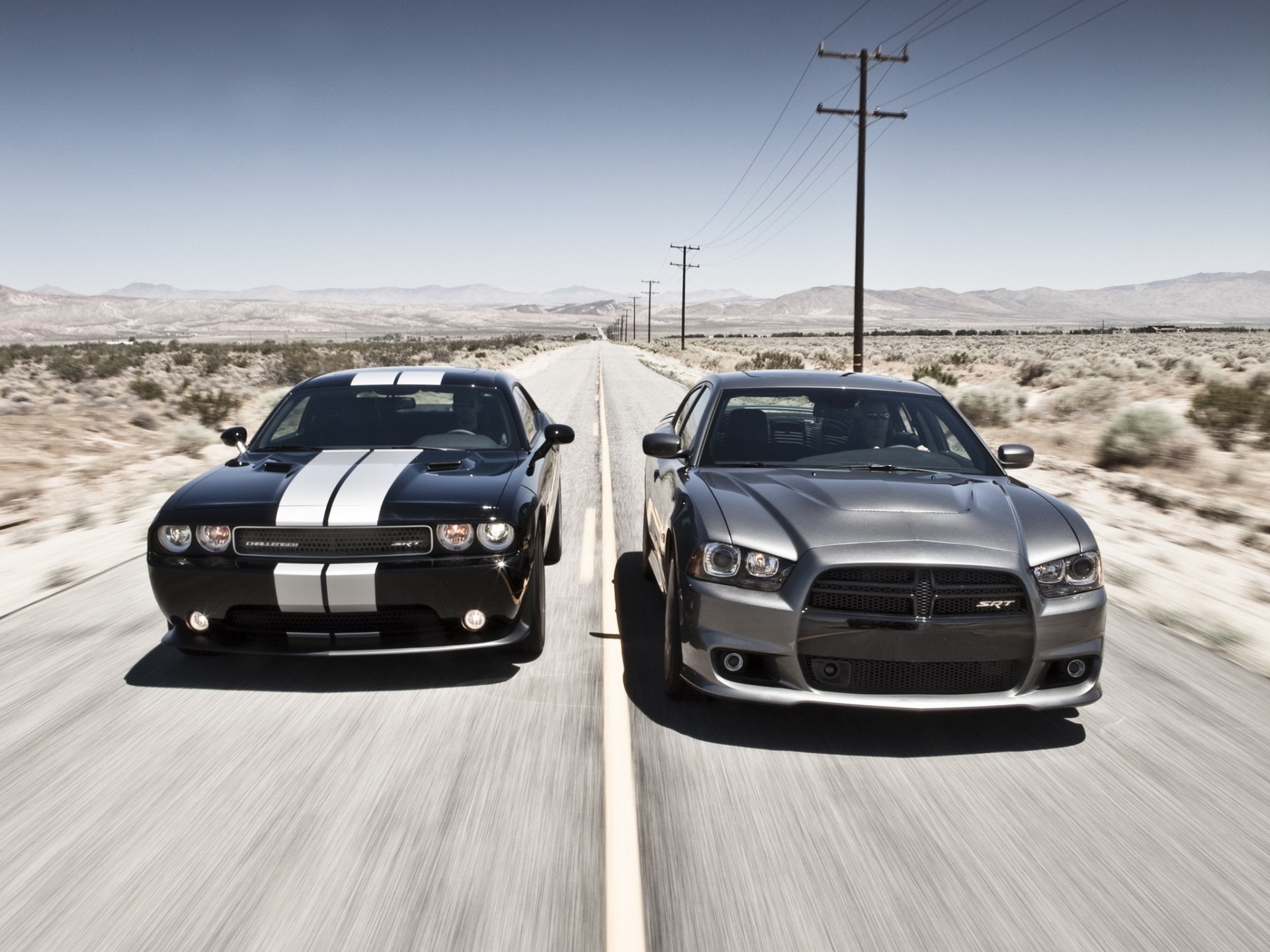 dodge challenger srt8 cargador dodge challenger charger srt8 coupe sedán carretera.horizonte.montañas cielo muscle car